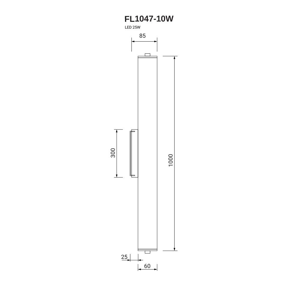 Бра Charme FL1047-10W