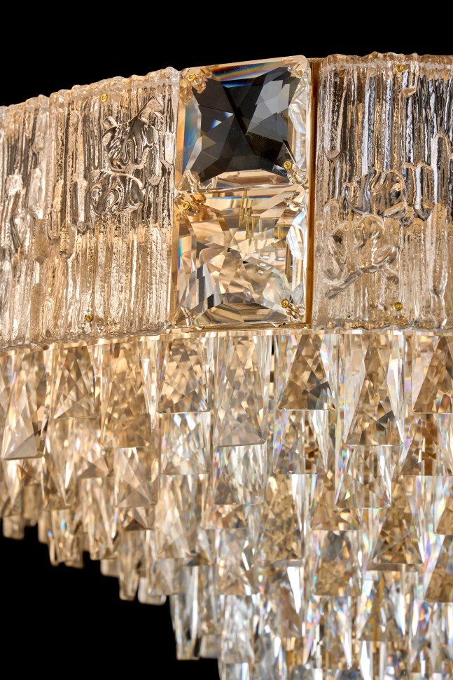 Люстра подвесная Delight Gold FL1058-7P