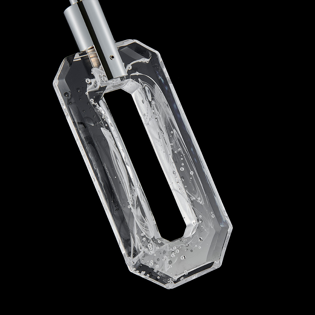 Подвесной светильник Flagranti Chrome FL1174-1P из стекла — Fluorite — фото 8