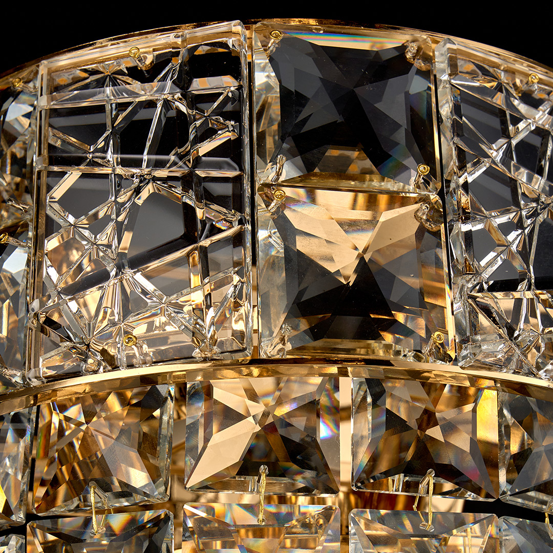 Бра Majeste Gold FL1060-3W из хрусталя — Fluorite — фото 3