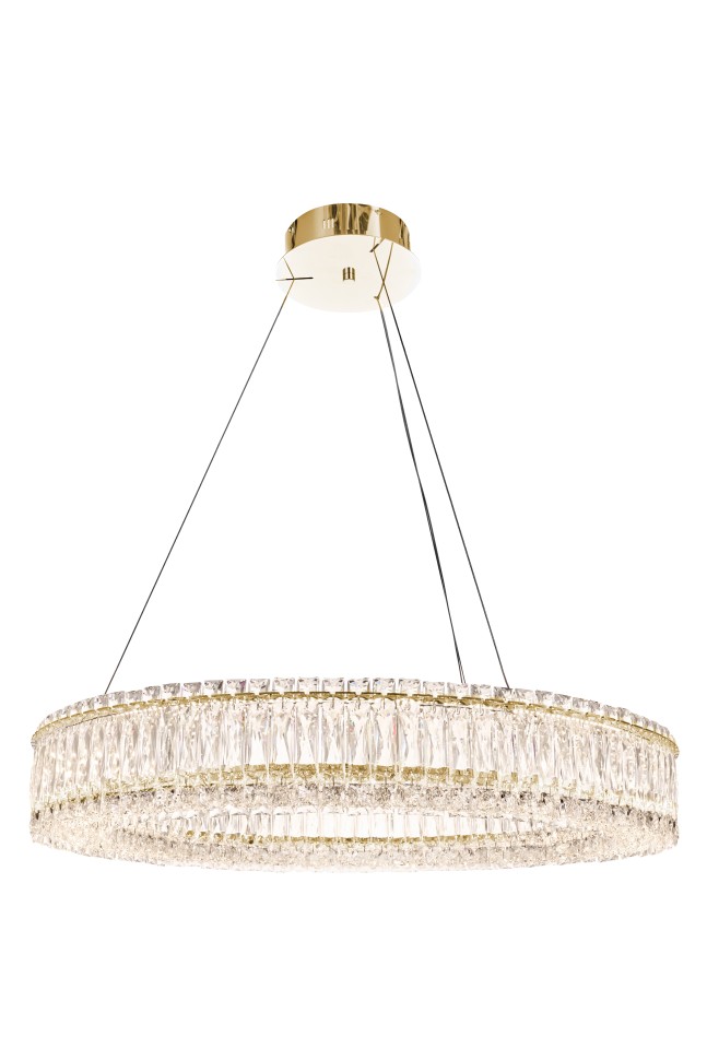 Люстра подвесная Vetto Gold FL1147-8P