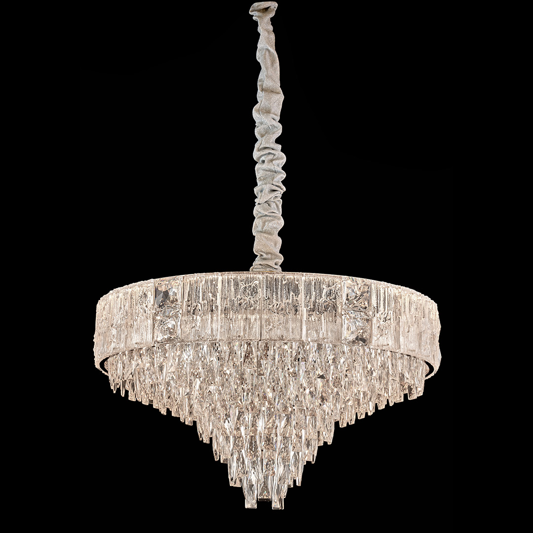 Люстра подвесная Delight Chrome FL1088-7P из хрусталя — Fluorite