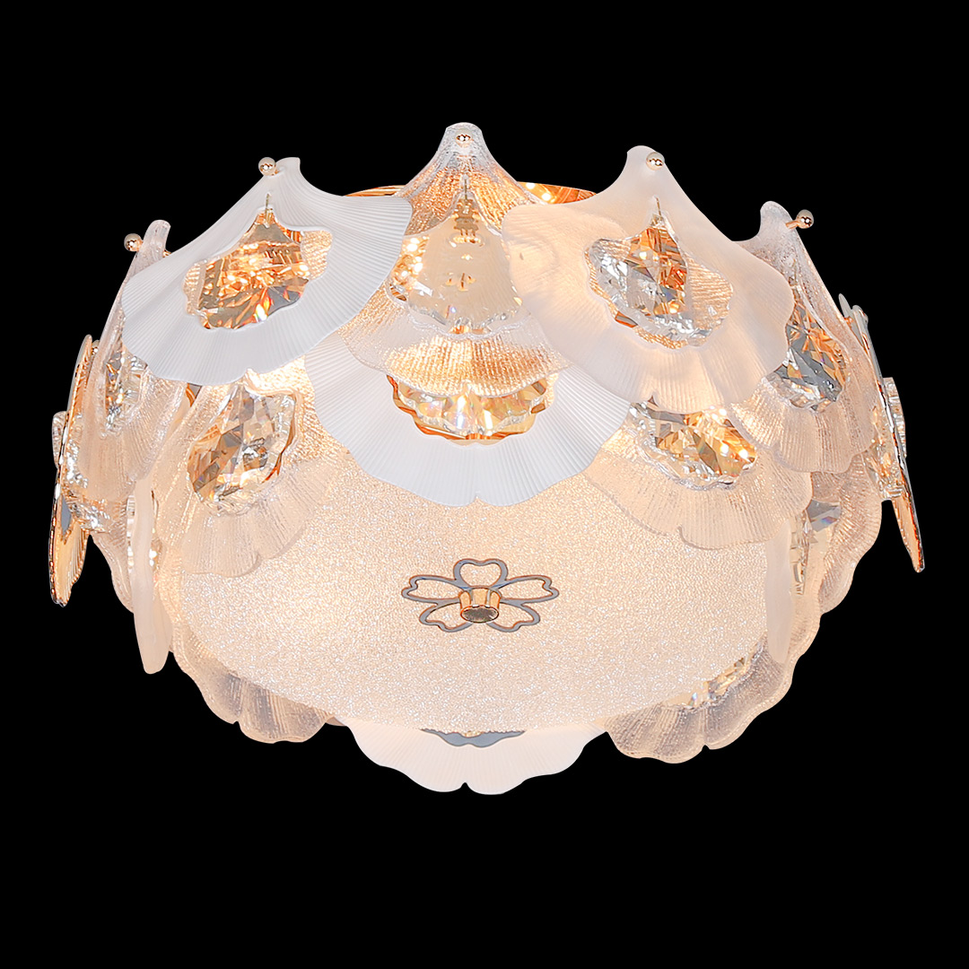 Люстра потолочная Infinita FL1152-5C из хрусталя — Fluorite