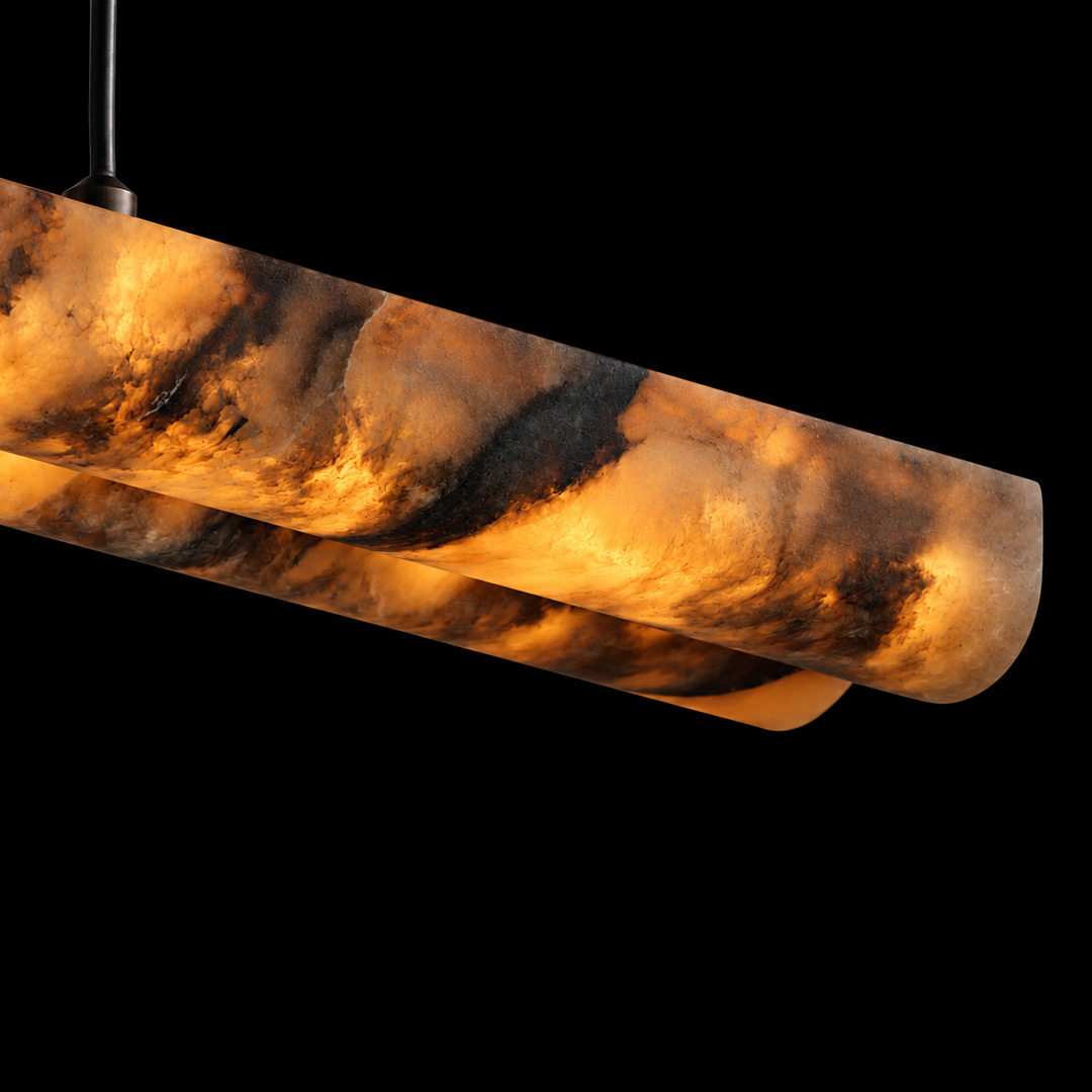 Подвесной светильник Mystix FL1199-10P из алебастра Tobacco — Fluorite — фото 4