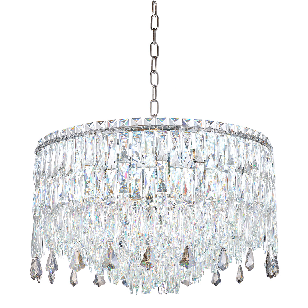 Люстра подвесная The Empress Chrome FL1062-14P из хрусталя — Fluorite — фото 3