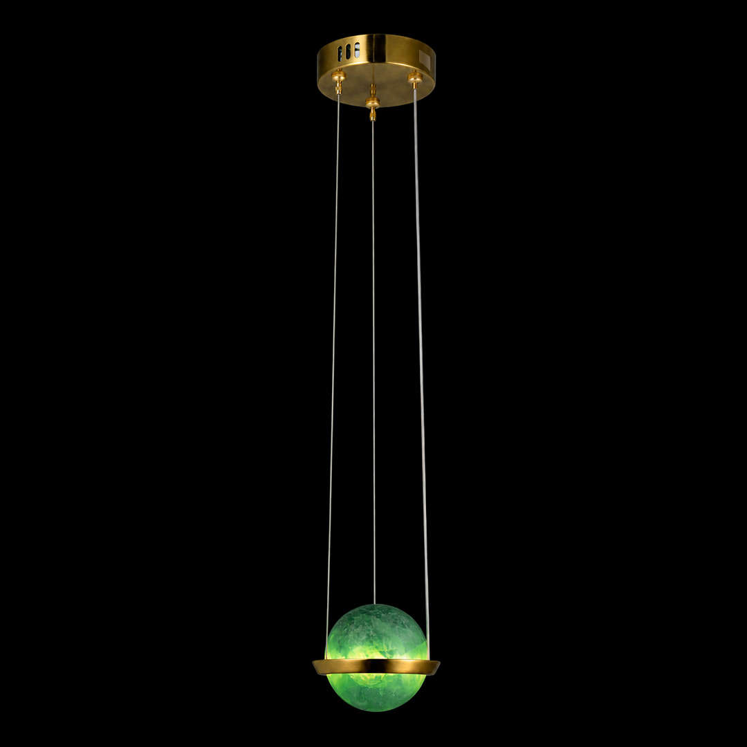 Подвесной светильник Saga Fluorite FL1218-1PF из кварца
