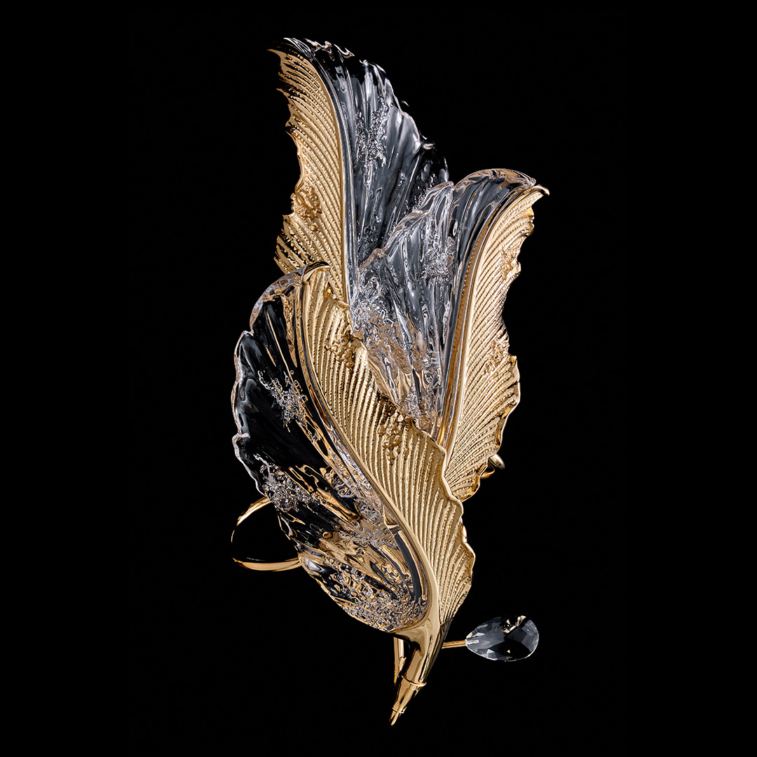 Бра Felicity Gold FL1182-2W из смолы — Fluorite