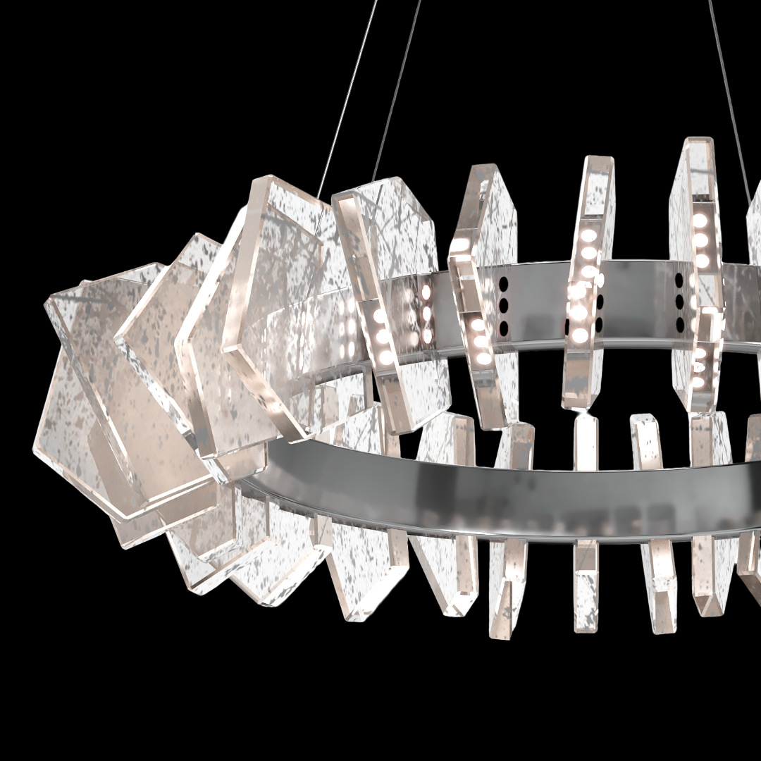 Люстра подвесная Celeste Chrome FL1177-6P из кварца — Fluorite — фото 4