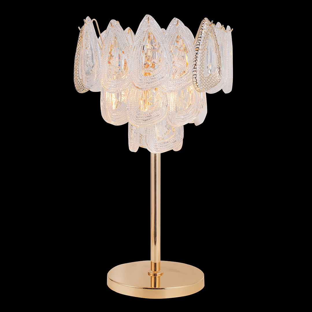 Настольная лампа Finezza FL1092-9T из хрусталя — Fluorite