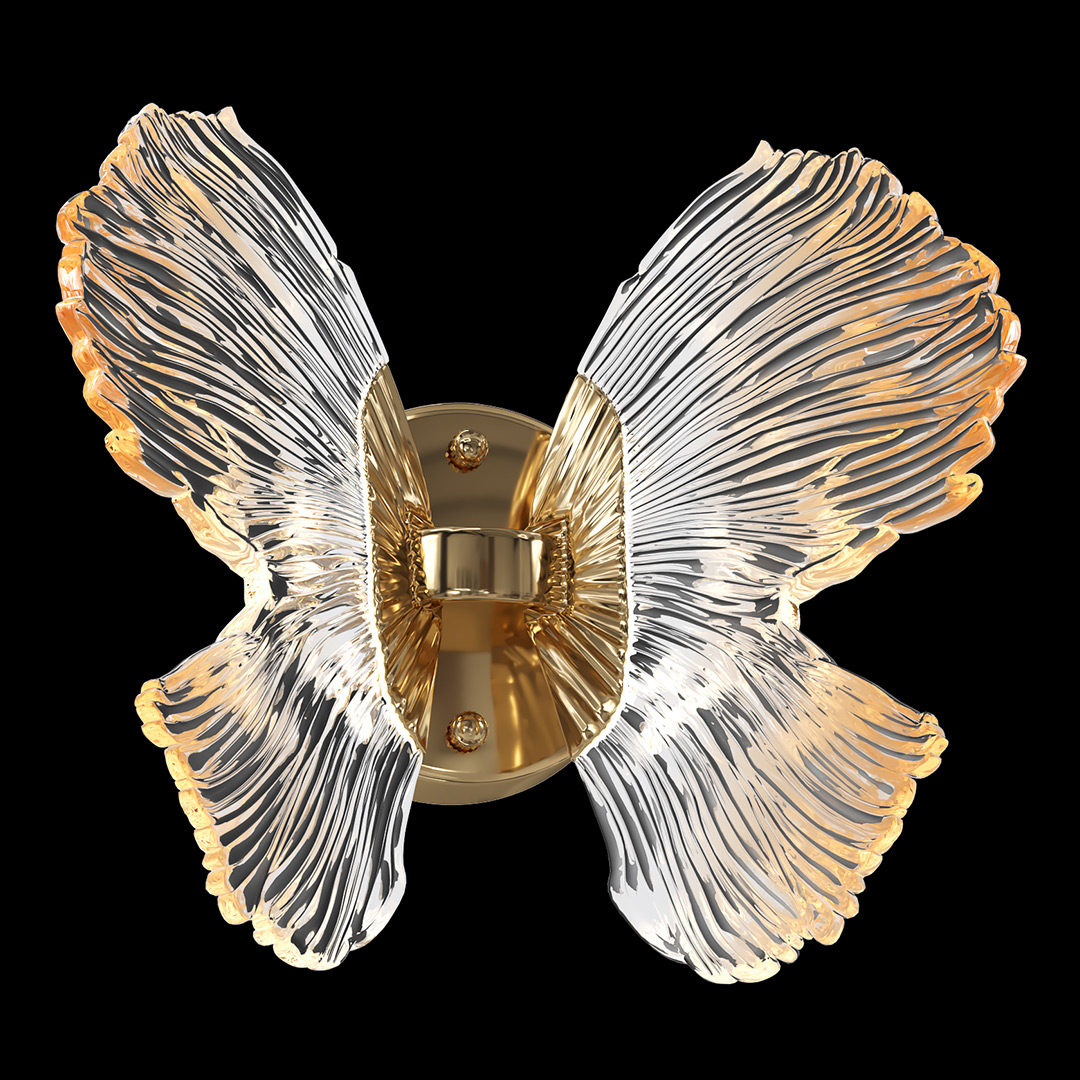 Borboleta FL1103-1W4 из смолы — Fluorite