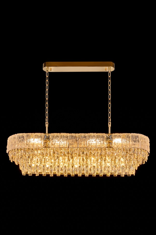 Люстра подвесная Delight Gold FL1058-15PL
