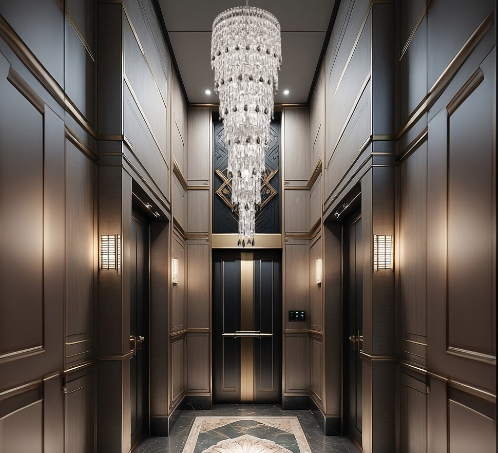 Люстра подвесная The Empress Chrome FL1062-32P