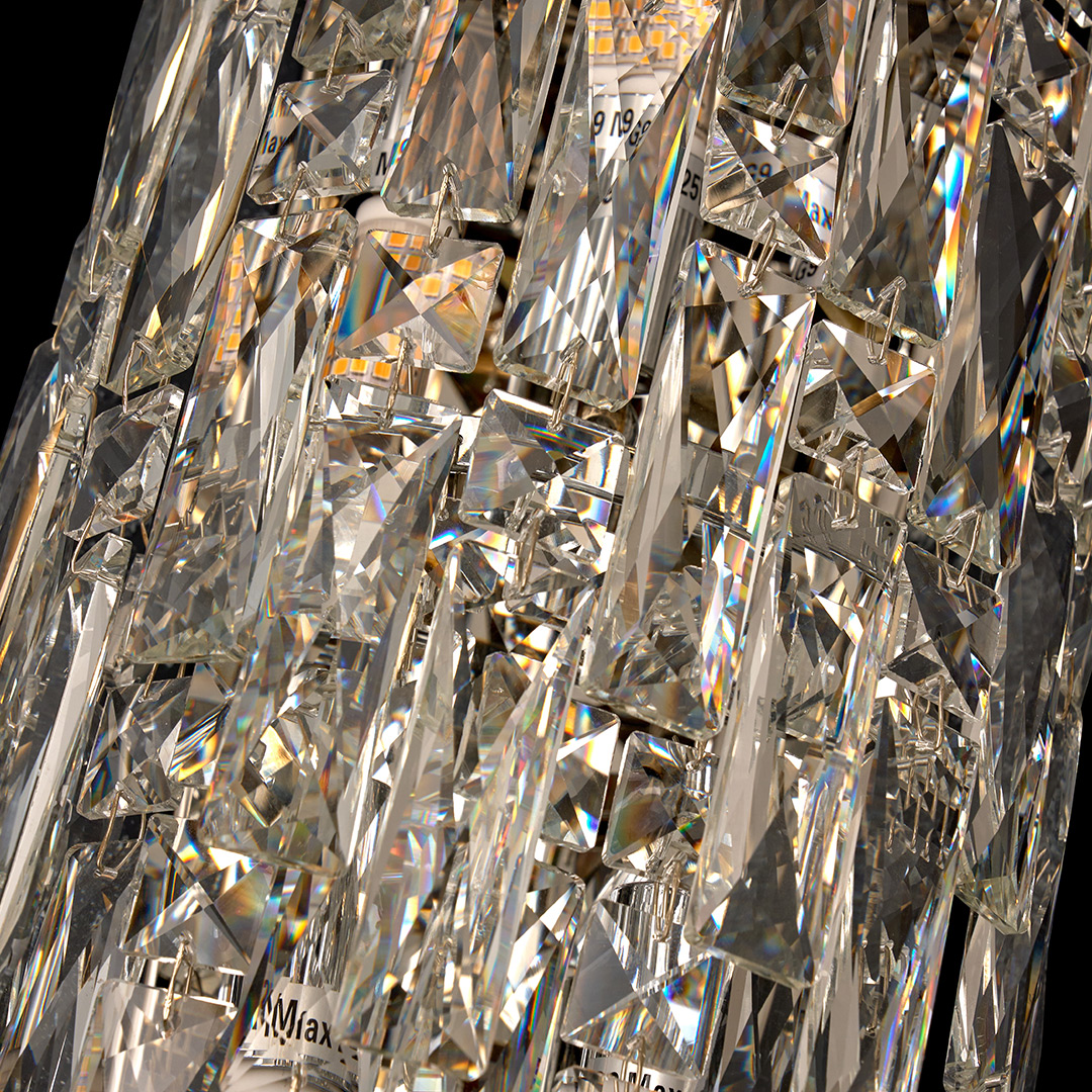 Бра Vetto Chrome FL1054-6W из хрусталя — Fluorite — фото 3