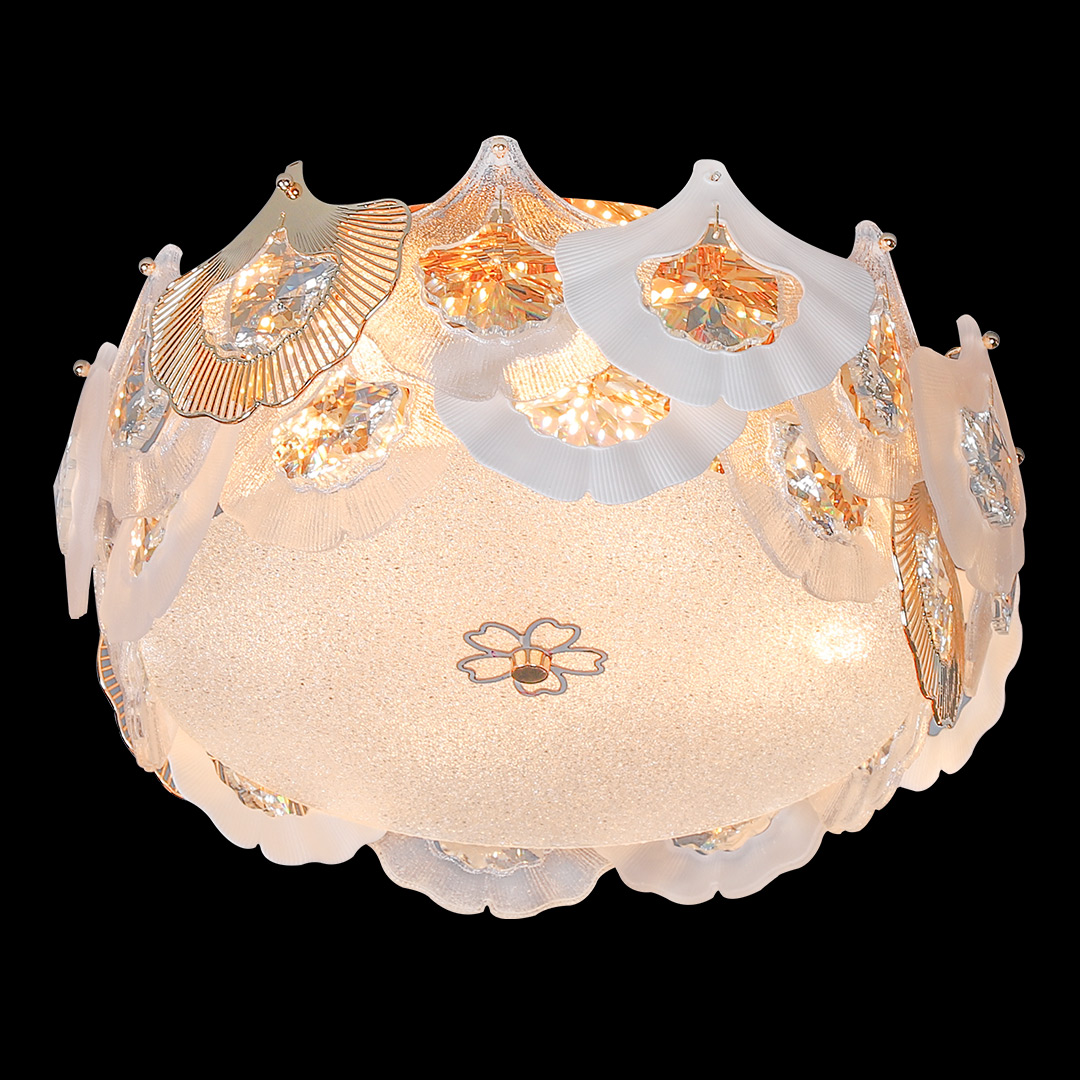 Люстра потолочная Infinita FL1152-9C из хрусталя — Fluorite