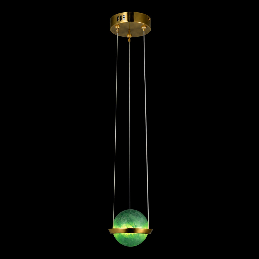 Подвесной светильник Saga Fluorite FL1218-1PF из кварца