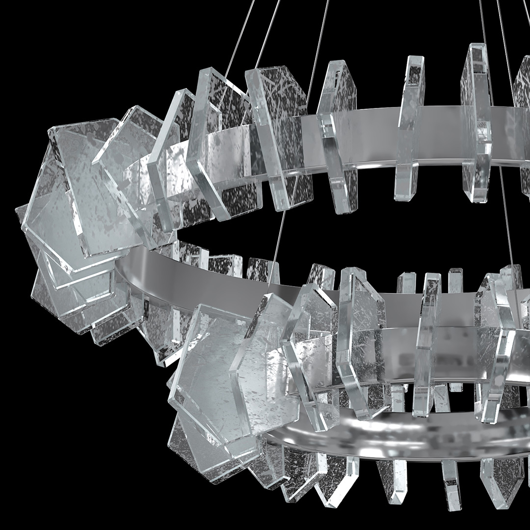 Люстра подвесная Celeste Chrome FL1177-20P из кварца — Fluorite — фото 5