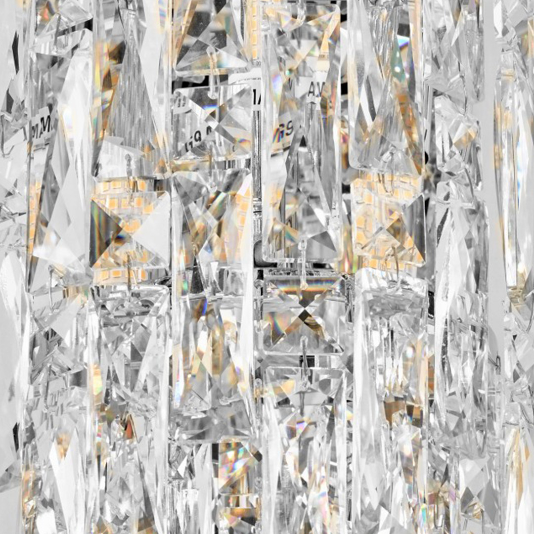 Бра Vetto Chrome FL1054-6W из хрусталя — Fluorite — фото 7