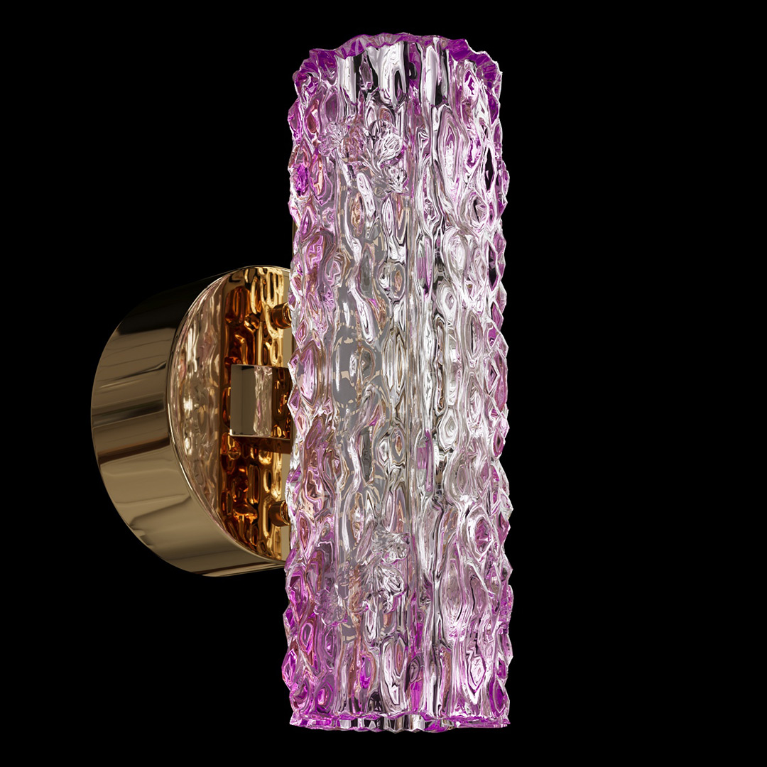 Бра Inverno Rose FL1090-1W из смолы — Fluorite — фото 2