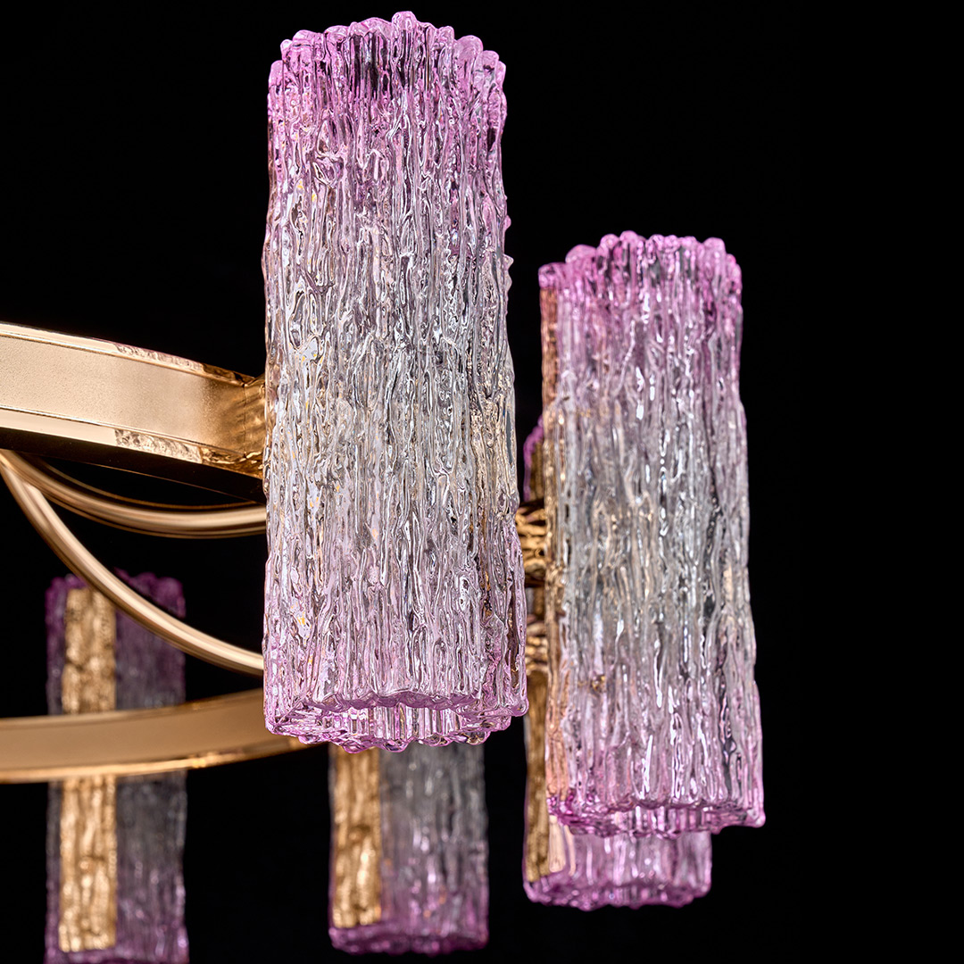 Люстра подвесная Inverno Rose FL1090-12P из смолы — Fluorite — фото 3