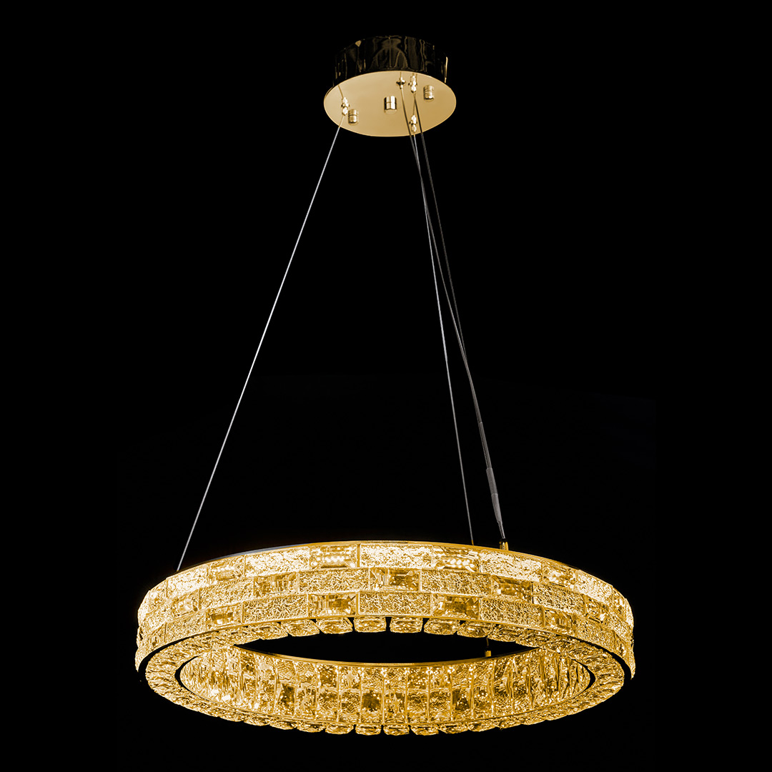 Люстра подвесная Festo Gold FL1051-7P