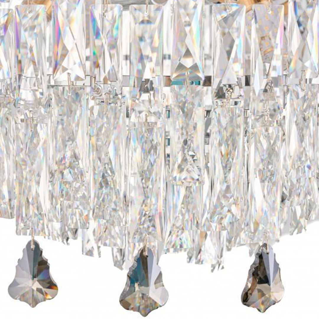 Люстра подвесная The Empress Chrome FL1062-11P из хрусталя — Fluorite — фото 5