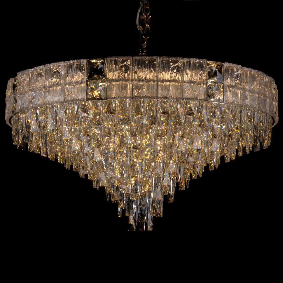 Люстра подвесная Delight Gold FL1058-21P
