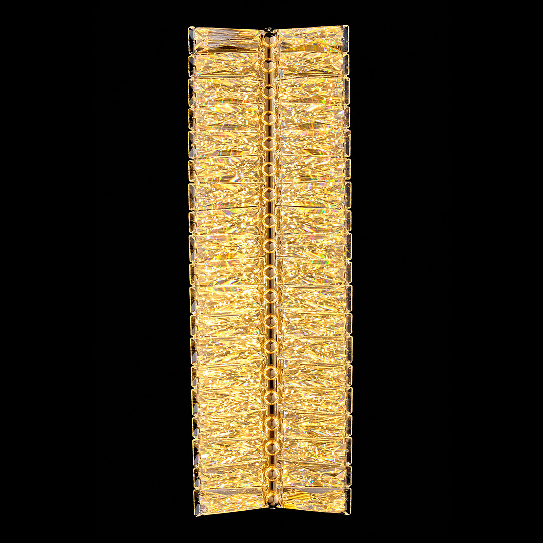 Бра Sacrement Gold FL1181-2W из хрусталя — Fluorite — фото 2