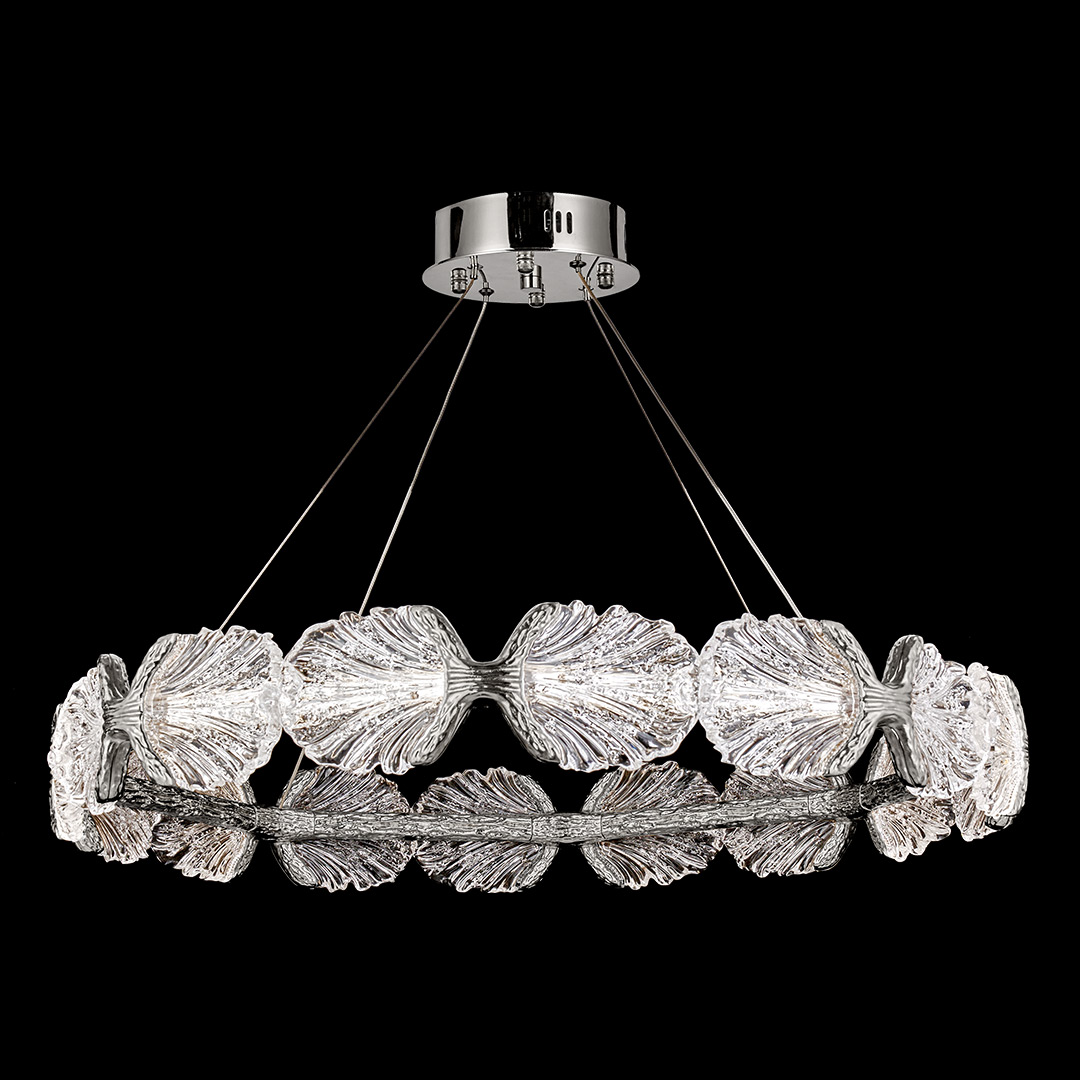 Люстра подвесная Pianta Silver FL1193-6P из смолы — Fluorite