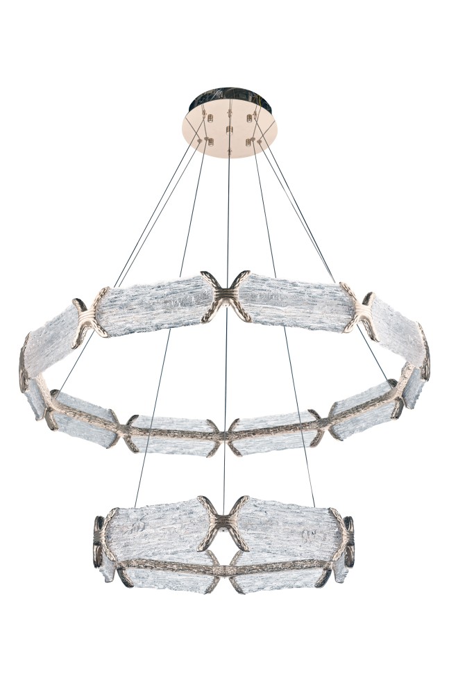 Люстра подвесная Epico Silver FL1150-10P