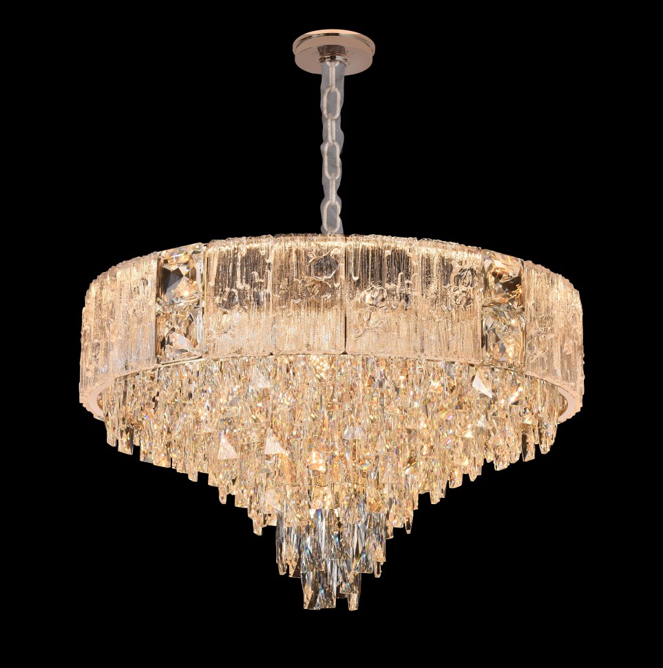 Люстра подвесная Delight Gold FL1058-7P
