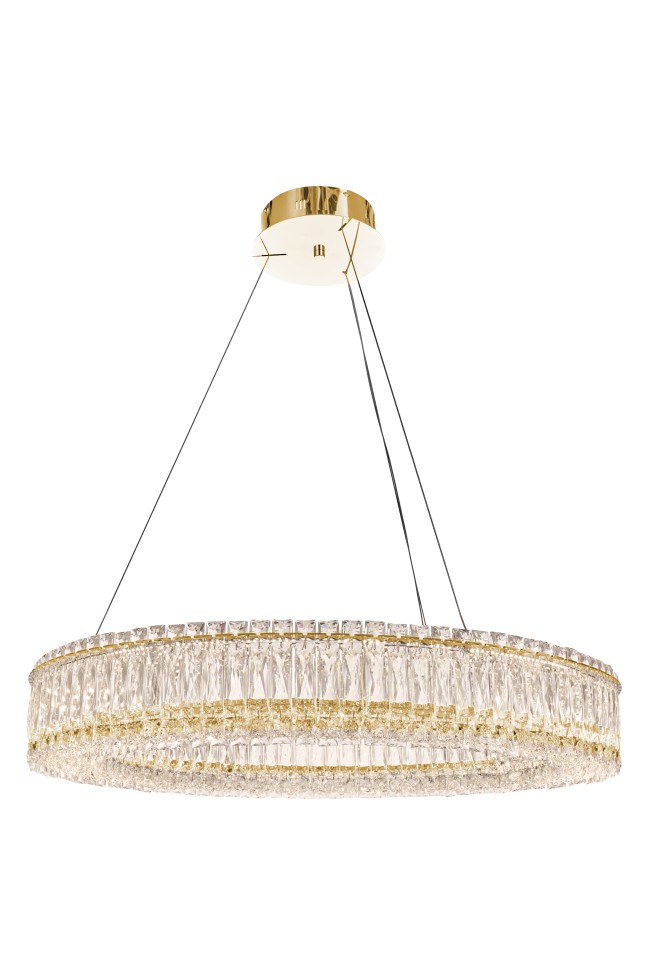 Люстра подвесная Vetto Gold FL1147-8P