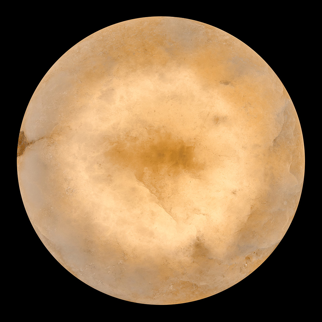 luminosa FL1020-1WH из испанского алебастра — Fluorite