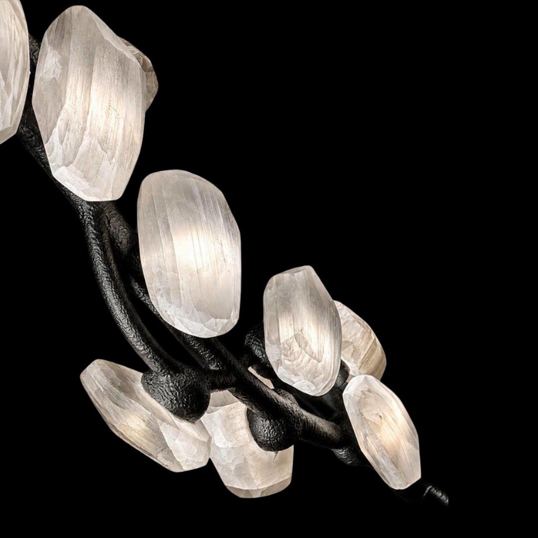 Подвесная люстра Pleiade Black FL1224-12PL из селенита — Fluorite — фото 3