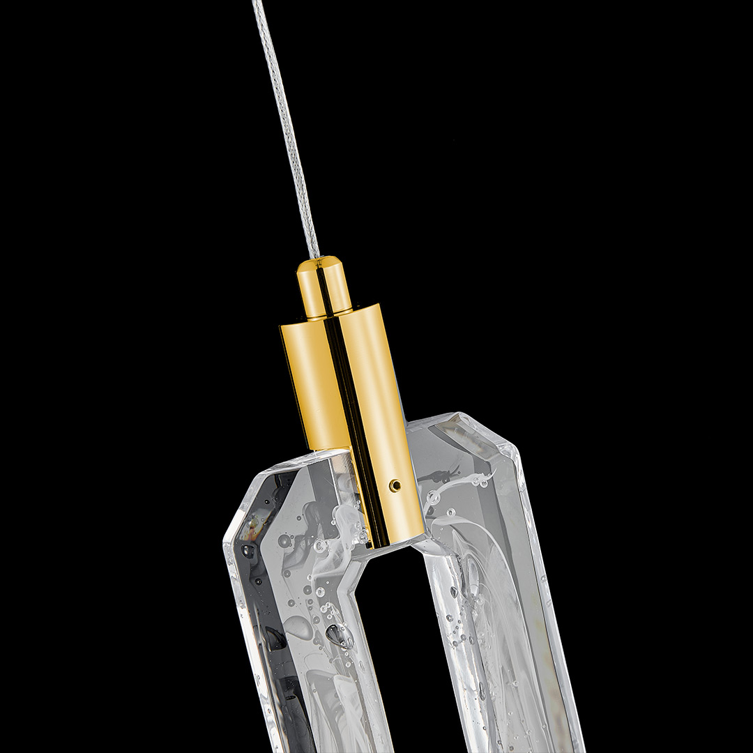 Подвесной светильник Flagranti Brass FL1173-1P из стекла — Fluorite — фото 10