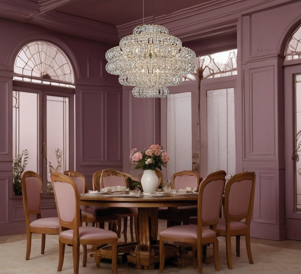 Люстра подвесная Brilliance Gold FL1151-25P