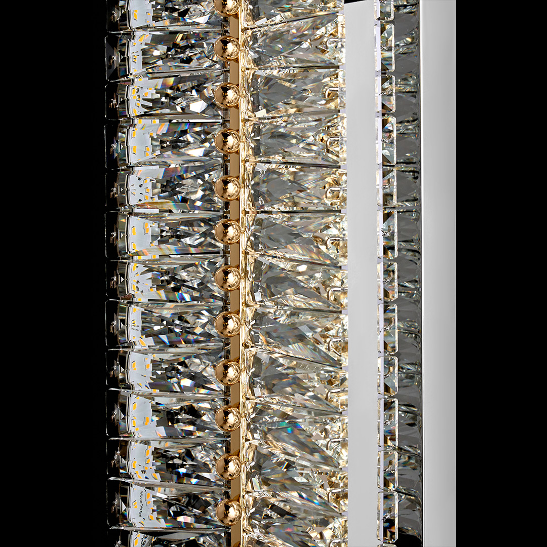 Бра Sacrement Gold FL1181-2W из хрусталя — Fluorite — фото 3
