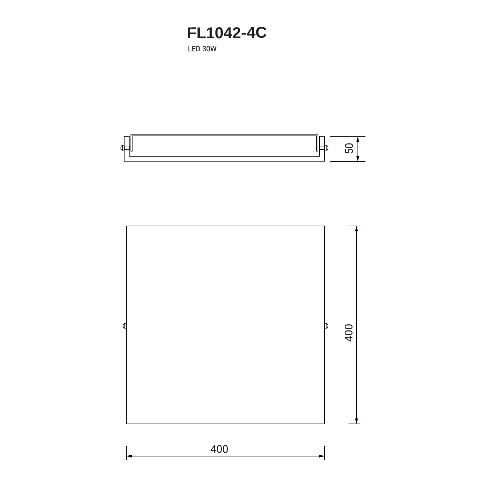 Потолочная люстра Relaxatio FL1042-4C