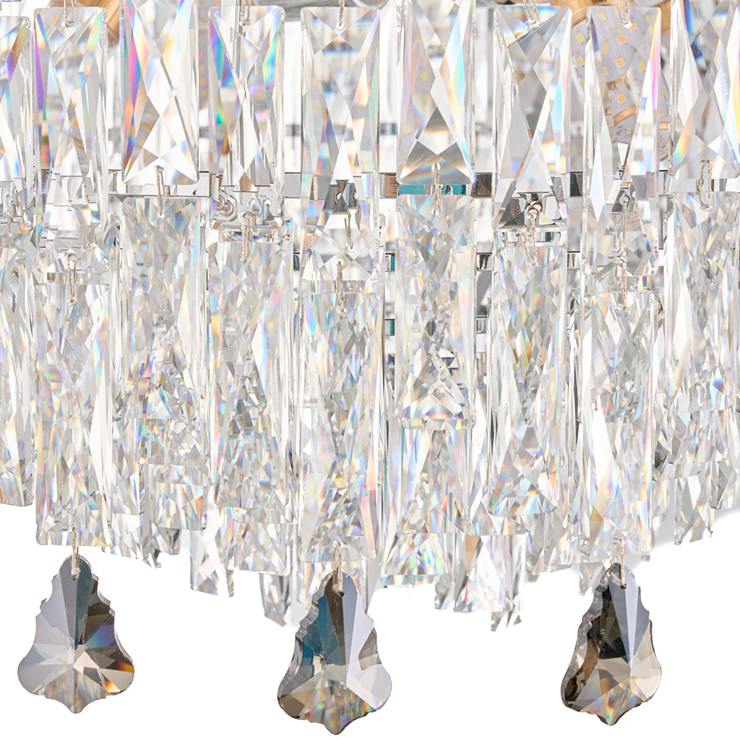 Люстра подвесная The Empress Chrome FL1062-14P из хрусталя — Fluorite — фото 5