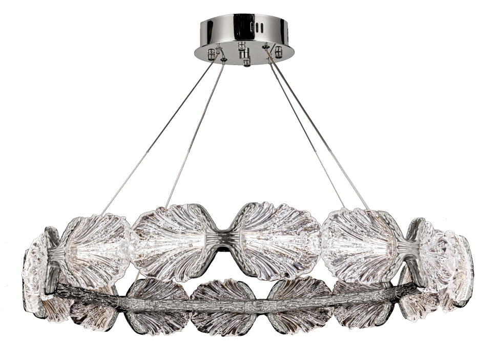 Люстра подвесная Pianta Silver FL1193-6P