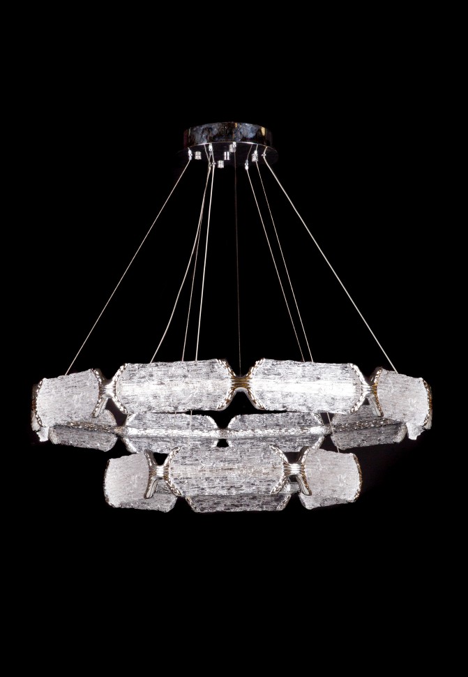 Люстра подвесная Epico Silver FL1150-10P