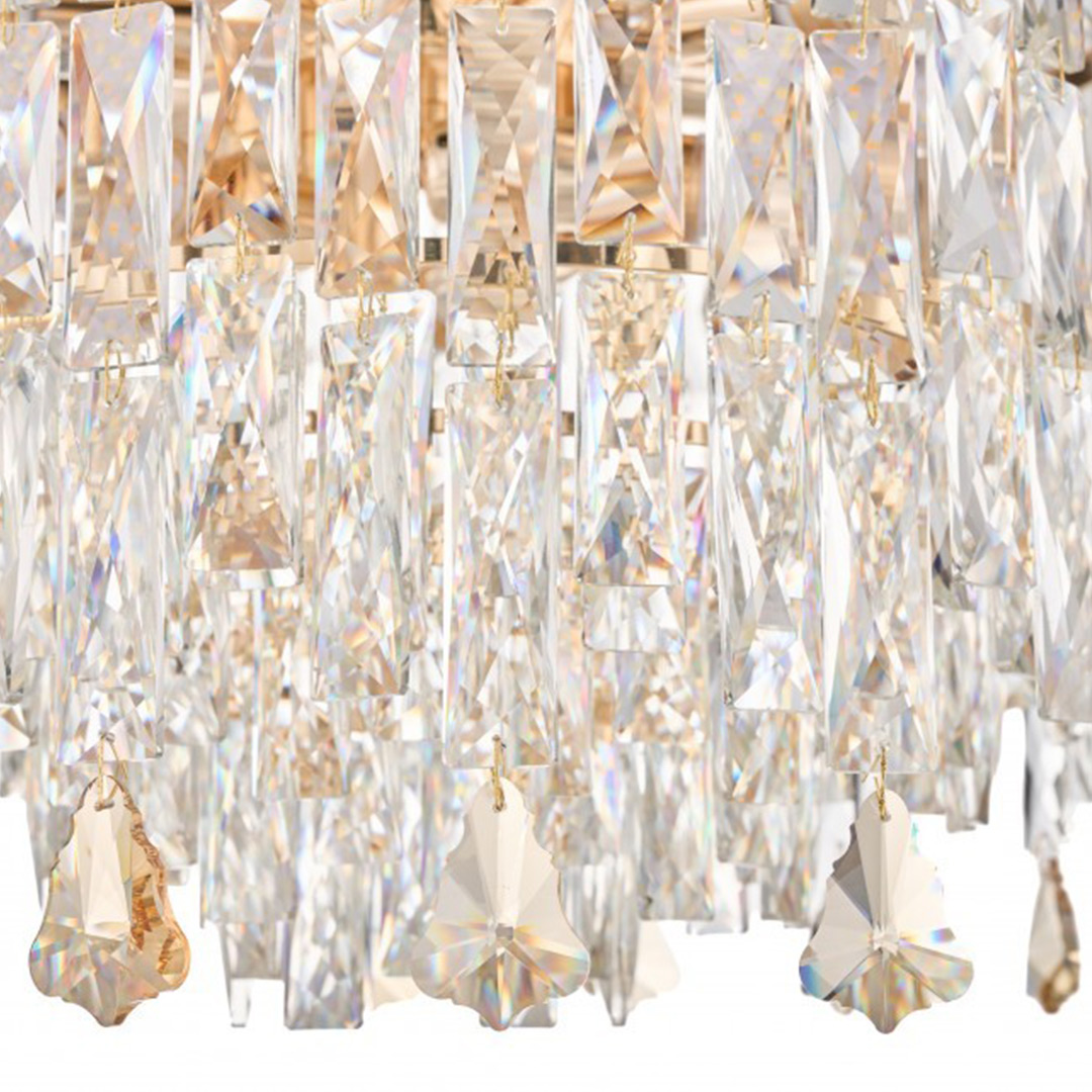 Люстра подвесная The Empress Gold FL1061-14P из хрусталя — Fluorite — фото 8