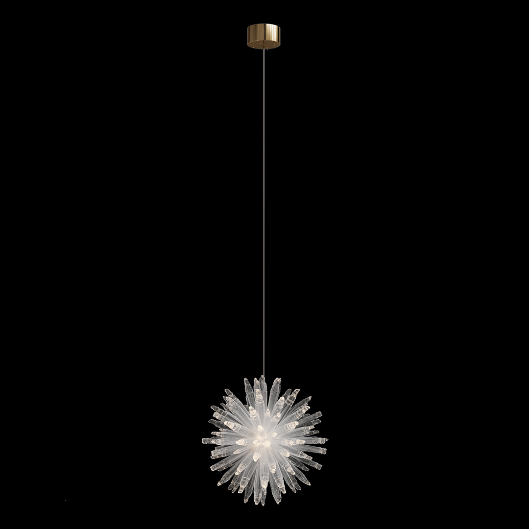 Подвесной светильник Estrella FL1210-1PA из селенита — Fluorite
