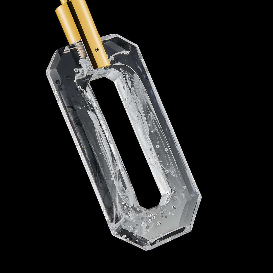 Подвесной светильник Flagranti Brass FL1173-1P из стекла — Fluorite — фото 8