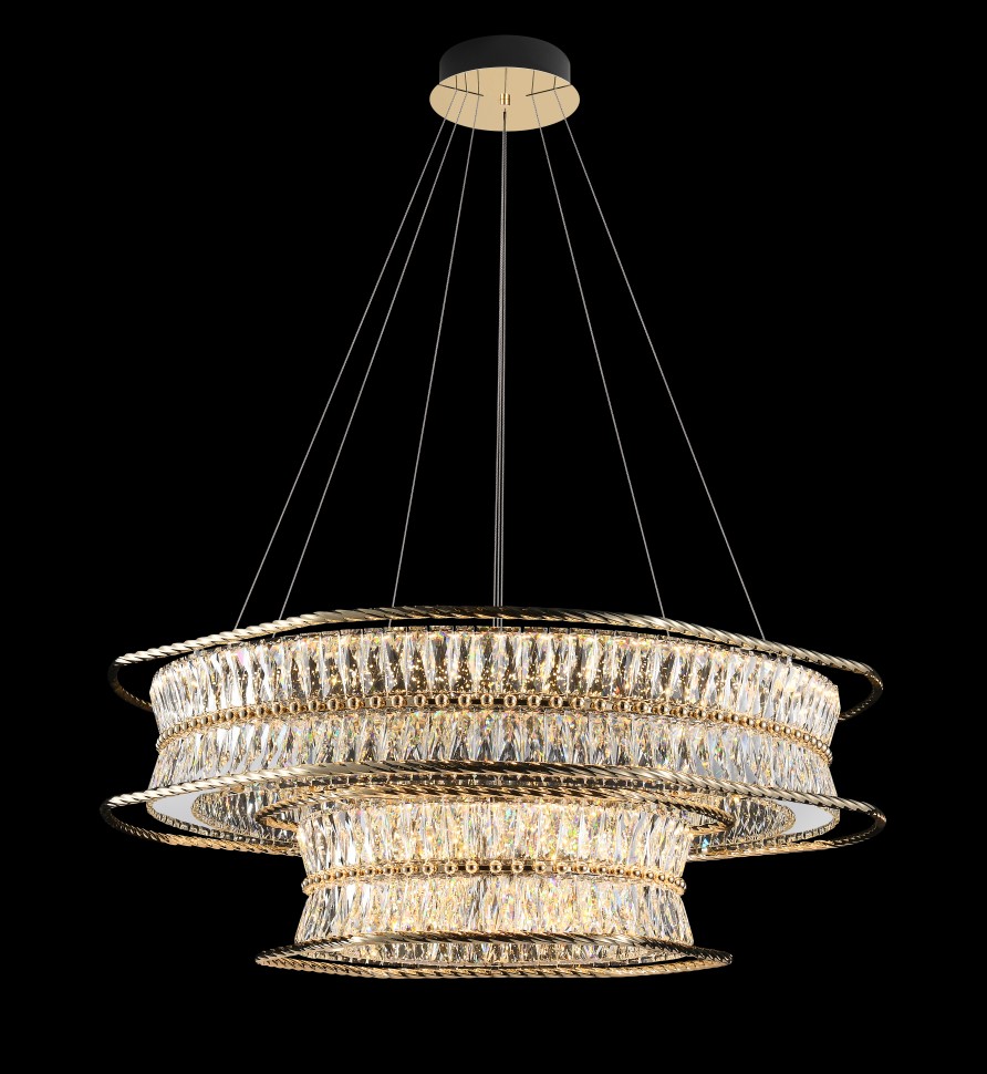 Люстра подвесная Sacrement Gold FL1181-20P