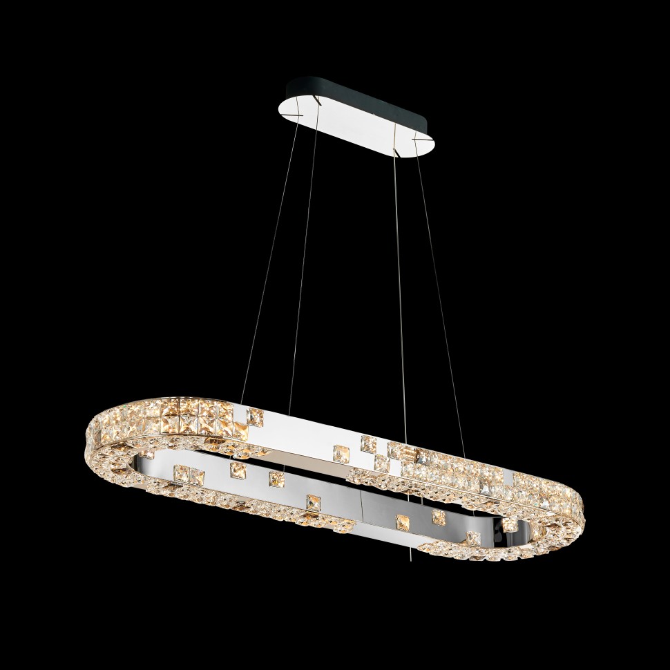 Люстра подвесная Elegance Chrome FL1148-11PO