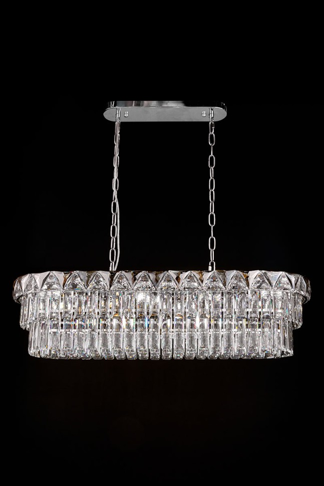 Люстра подвесная Normandie Chrome FL1085-13P