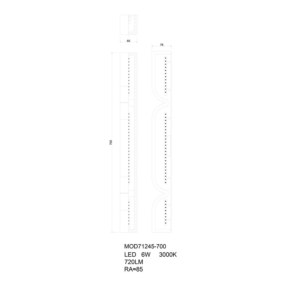Бра Magnifico FL1195-7W