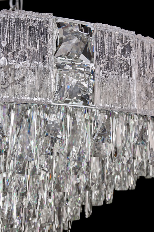 Люстра подвесная Delight Chrome FL1088-10P