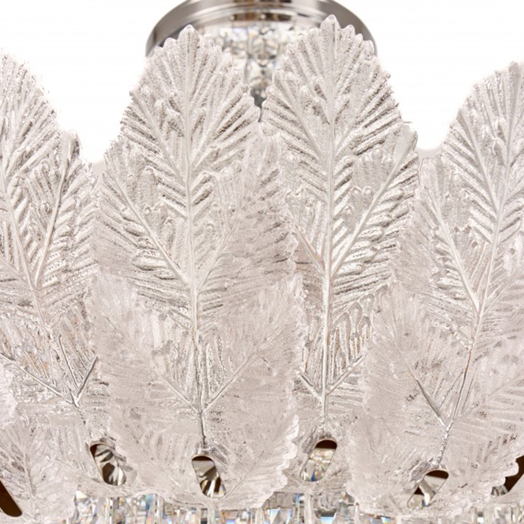 Люстра подвесная Florens Chrome FL1055-26P из хрусталя — Fluorite — фото 3