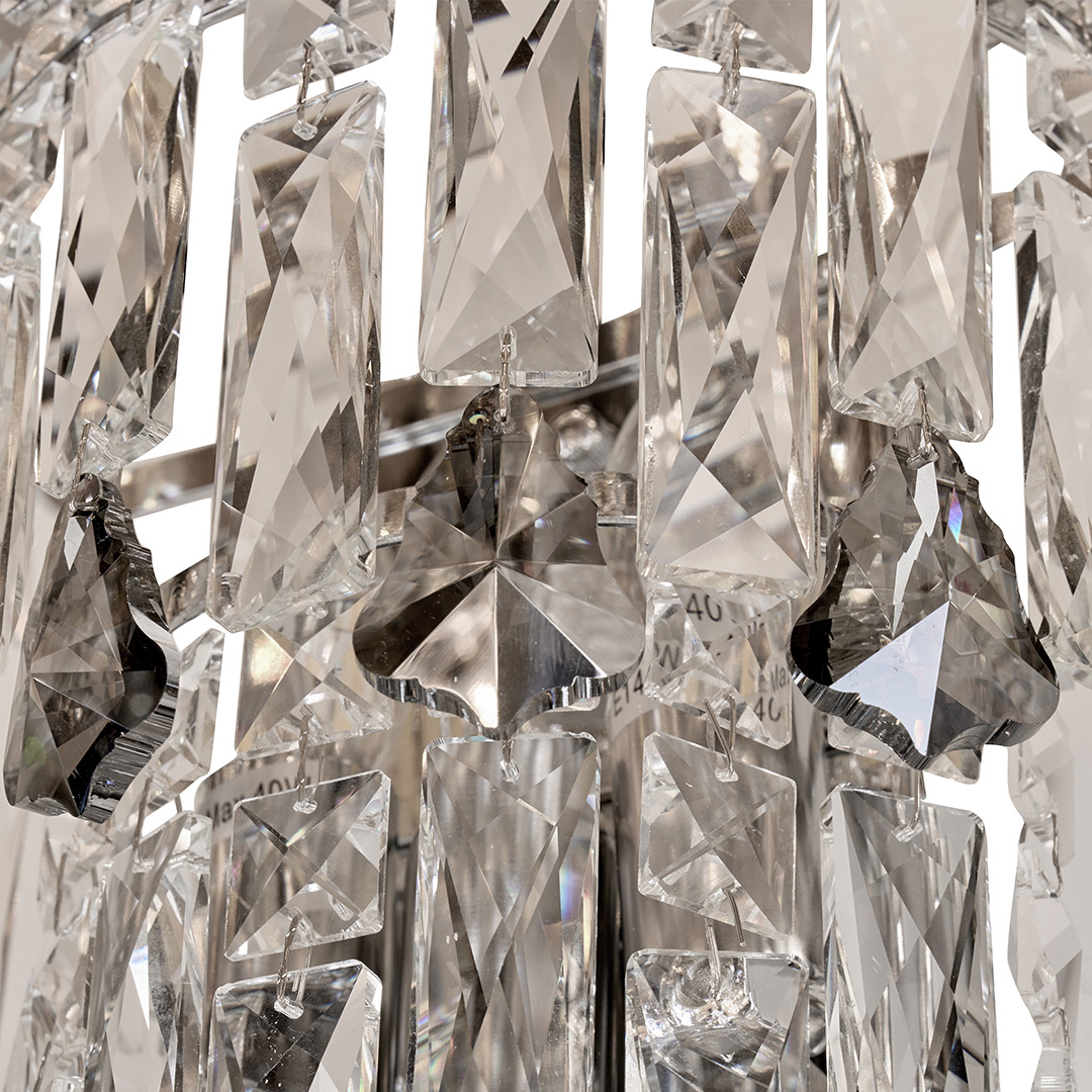 Бра The Empress Chrome FL1062-3W из хрусталя — Fluorite — фото 4